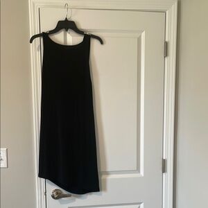 BCBGeneration Black Asymmetrical Sheath Dress